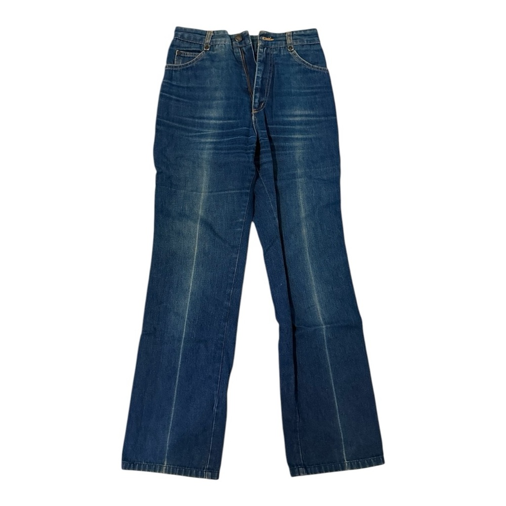 Vintage Chemin de fer Bootcut Jeans (Zipper Needs Repair) - Picture 15 of 16